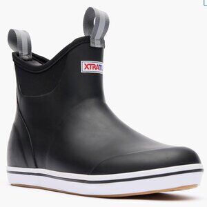 XTRATUF Men's 6 in Ankle Deck Boot - Black - Brand New with Tags - Men's Size 11
